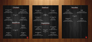 Menu Design by Sbss for this project | Design: #1220694