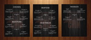 Menu Design by Sbss for this project | Design: #1222873