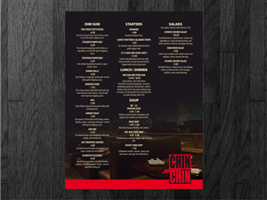 Menu Design by Atvento Graphics for this project | Design: #1169126