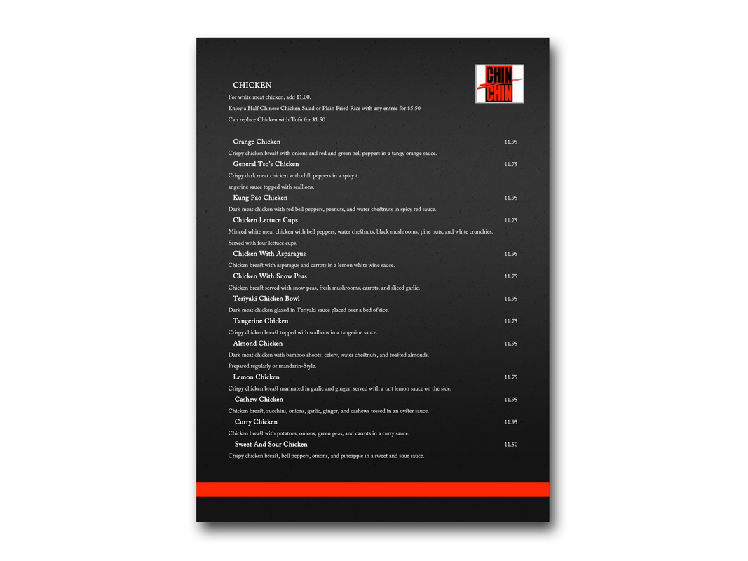 Diseño de Menú por DiLion para este proyecto | Diseño #1172735