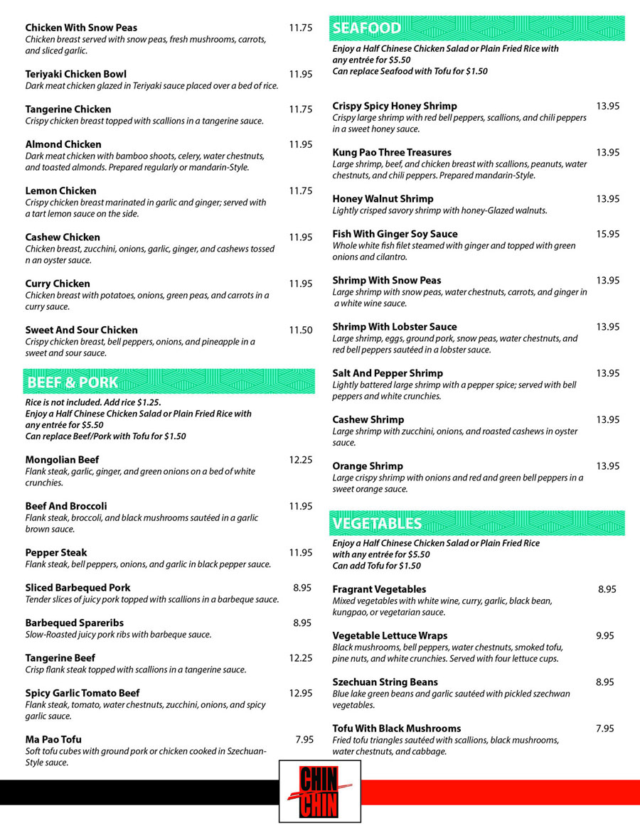 Menu Design by Boon for this project | Design #1169204