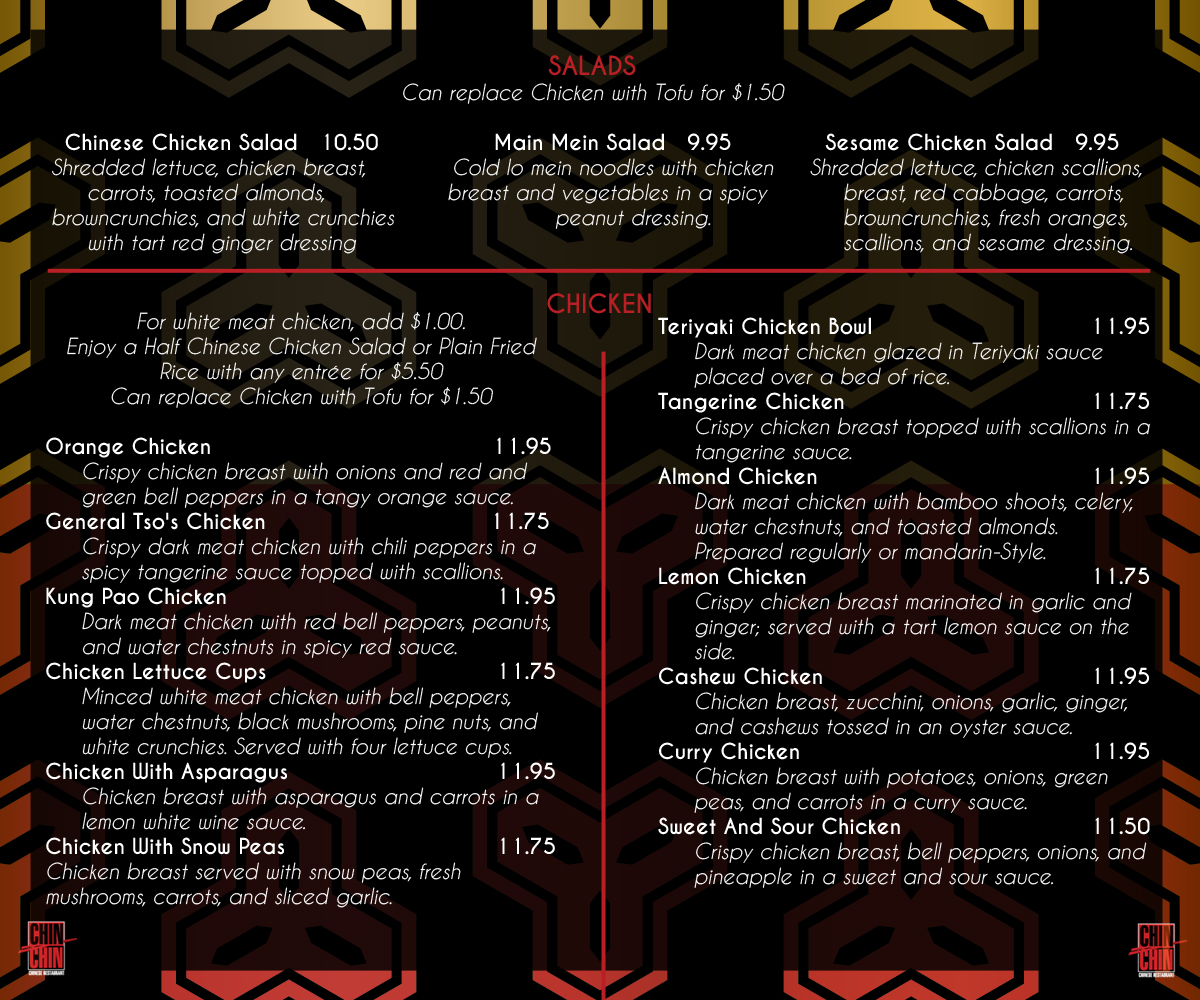 Menu Design by InnovatiV Designs for this project | Design #1181240