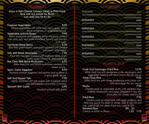 Menu Design by InnovatiV Designs for this project | Design: #1181243