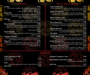 Menu Design by InnovatiV Designs for this project | Design: #1181244