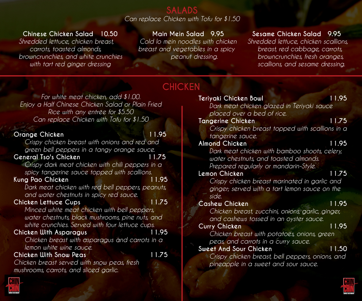 Menu Design by InnovatiV Designs for this project | Design #1181257