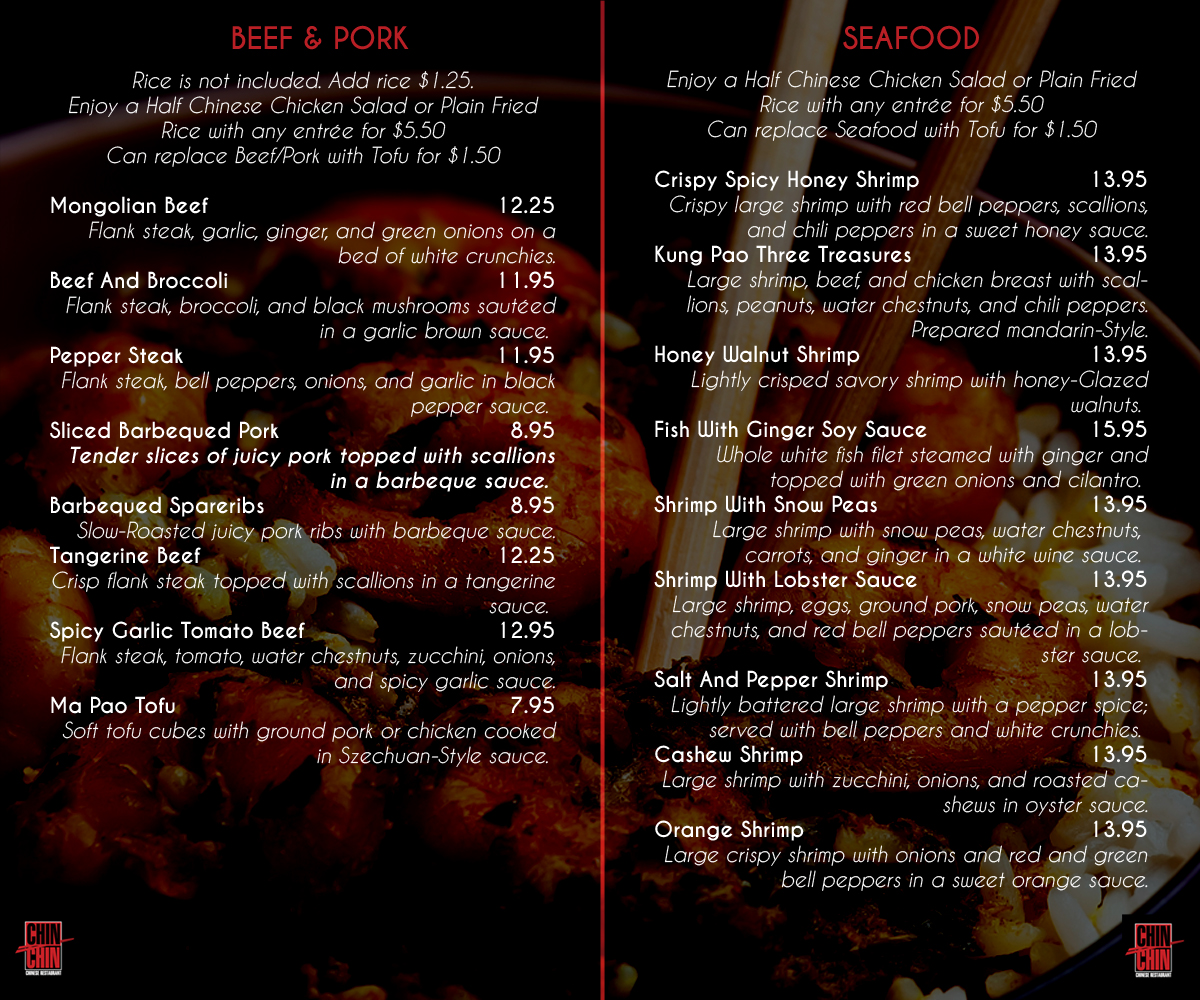 Menu Design by InnovatiV Designs for this project | Design #1181266