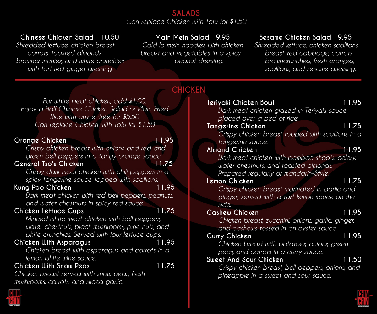 Menu Design by InnovatiV Designs for this project | Design #1182486