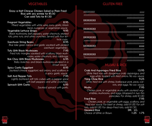 Menu Design by InnovatiV Designs for this project | Design: #1182493