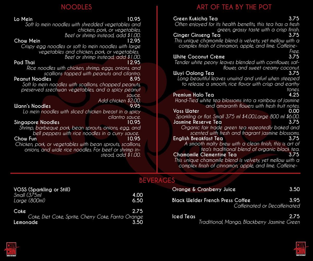 Menu Design by InnovatiV Designs for this project | Design #1182497