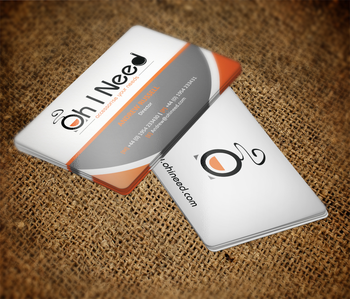 Diseño de Tarjeta de Presentación por MT para Oh I Need Ltd | Diseño: #4240335