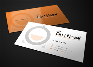 Diseño de Tarjeta de Presentación por Eggo May P para Oh I Need Ltd | Diseño: #4185978