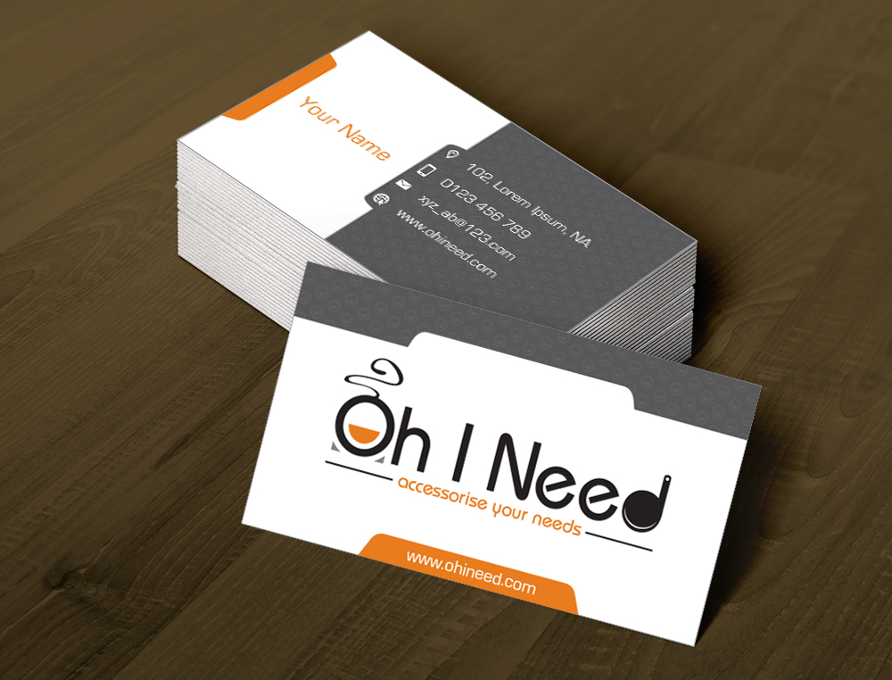 Business Card Design by Anooshaa Kachhia for Oh I Need Ltd | Design #4226954