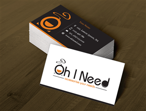 Diseño de Tarjeta de Presentación por Anooshaa Kachhia para Oh I Need Ltd | Diseño #4226957
