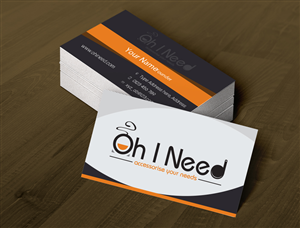 Diseño de Tarjeta de Presentación por Anooshaa Kachhia para Oh I Need Ltd | Diseño: #4252283