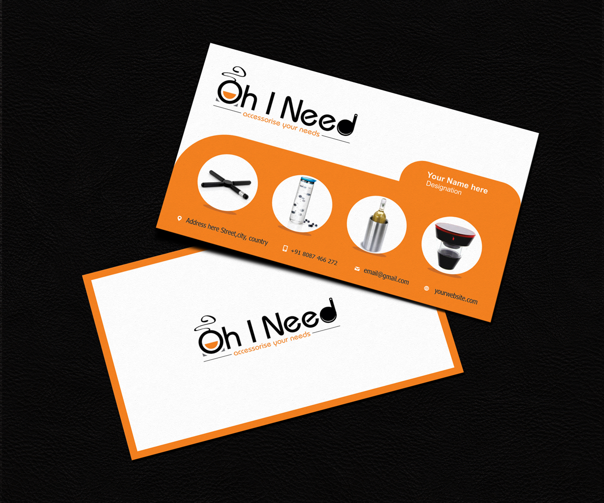 Diseño de Tarjeta de Presentación por Omee para Oh I Need Ltd | Diseño #4213206