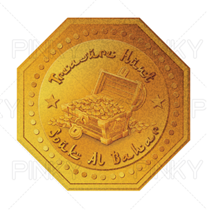 Gold Coin Shaped Booklet | Book Cover Design by Pinky 
