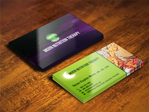 Moon Nutrition Therapy needs a business card design | Business Card Design by Sajin
