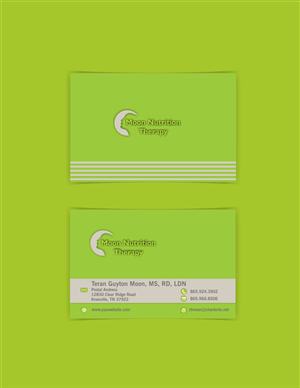 Business Card Design by Nikomen for this project | Design: #4168126