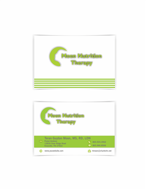 Business Card Design by Nikomen for this project | Design: #4193104