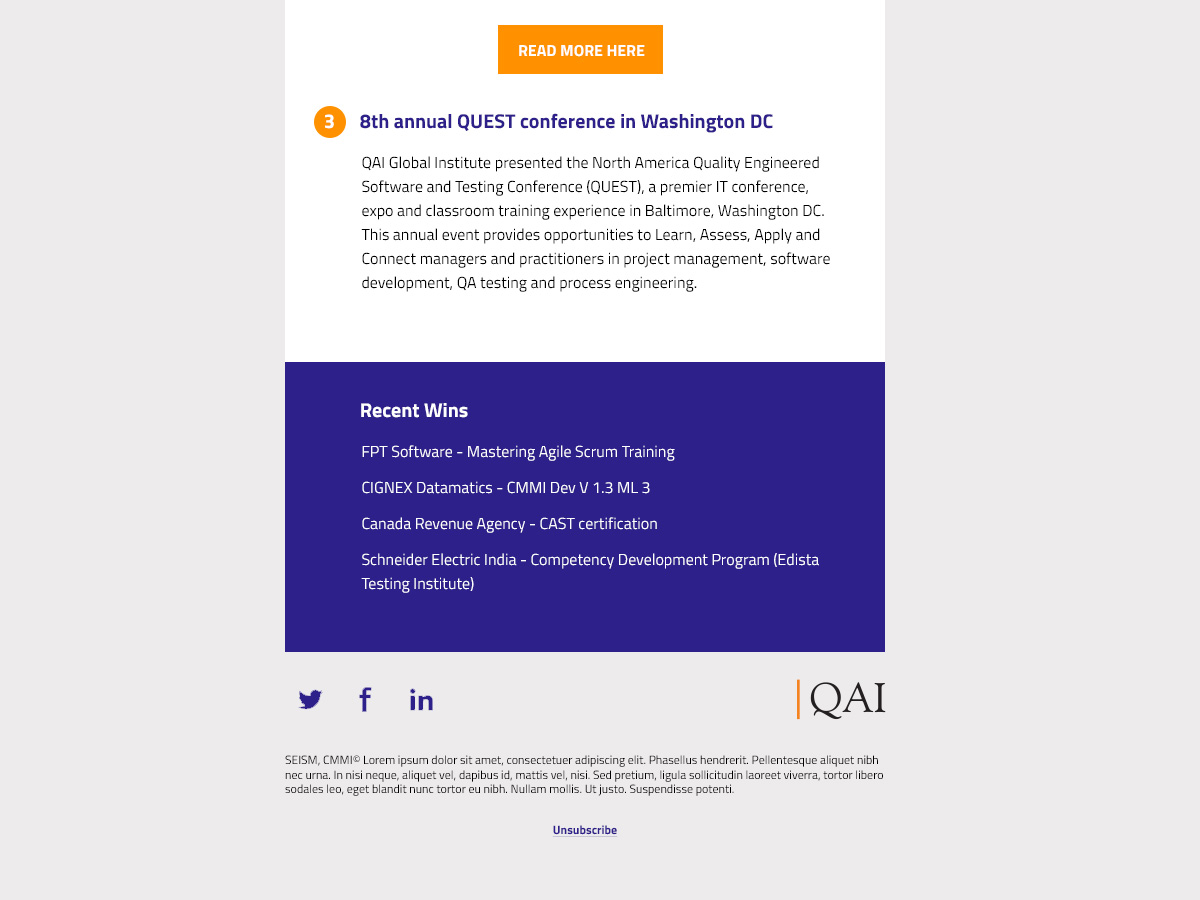 Newsletter Design by Teemu Hakala for this project | Design #4225775