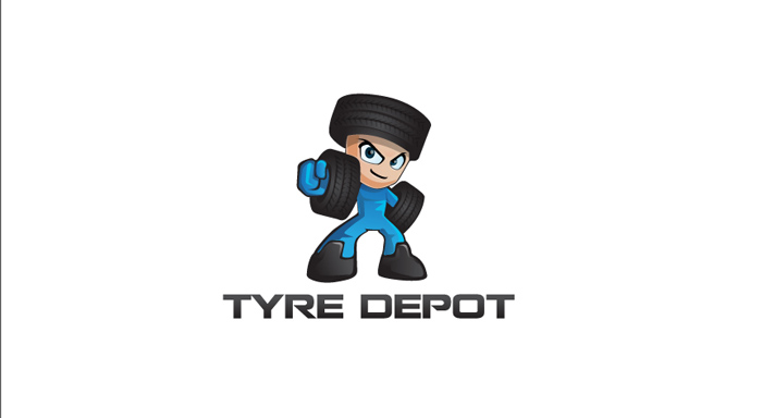 Logo Design by parshdelhi for tyre depot | Design #1179967