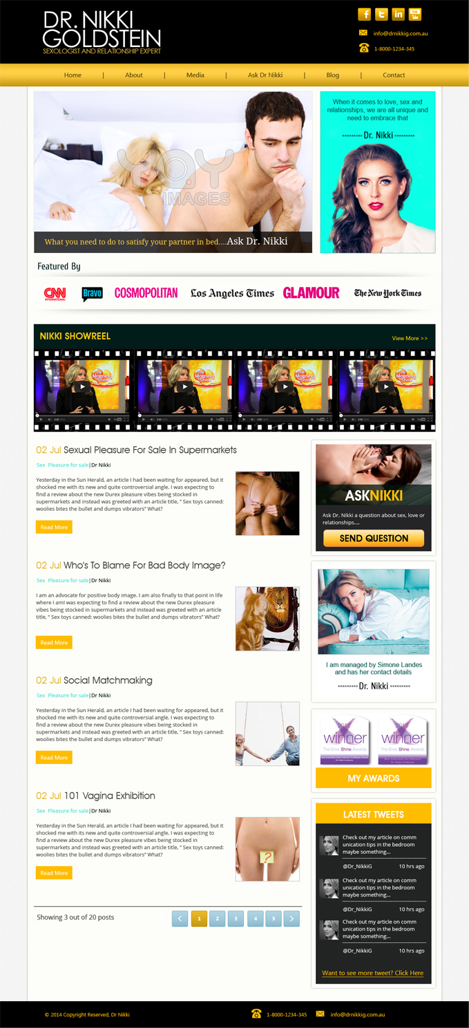 Web Design by Expert Designer for this project | Design #4199358