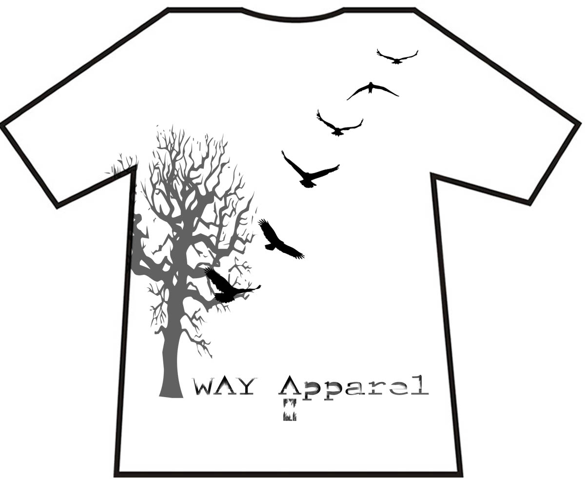 T-shirt Design by Unmolded Designs for WAY Apparel | Design #1164286