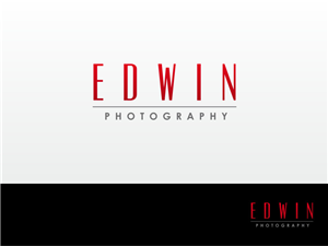 Logo Design by Atvento Graphics for Edwin Photography | Design: #1166139
