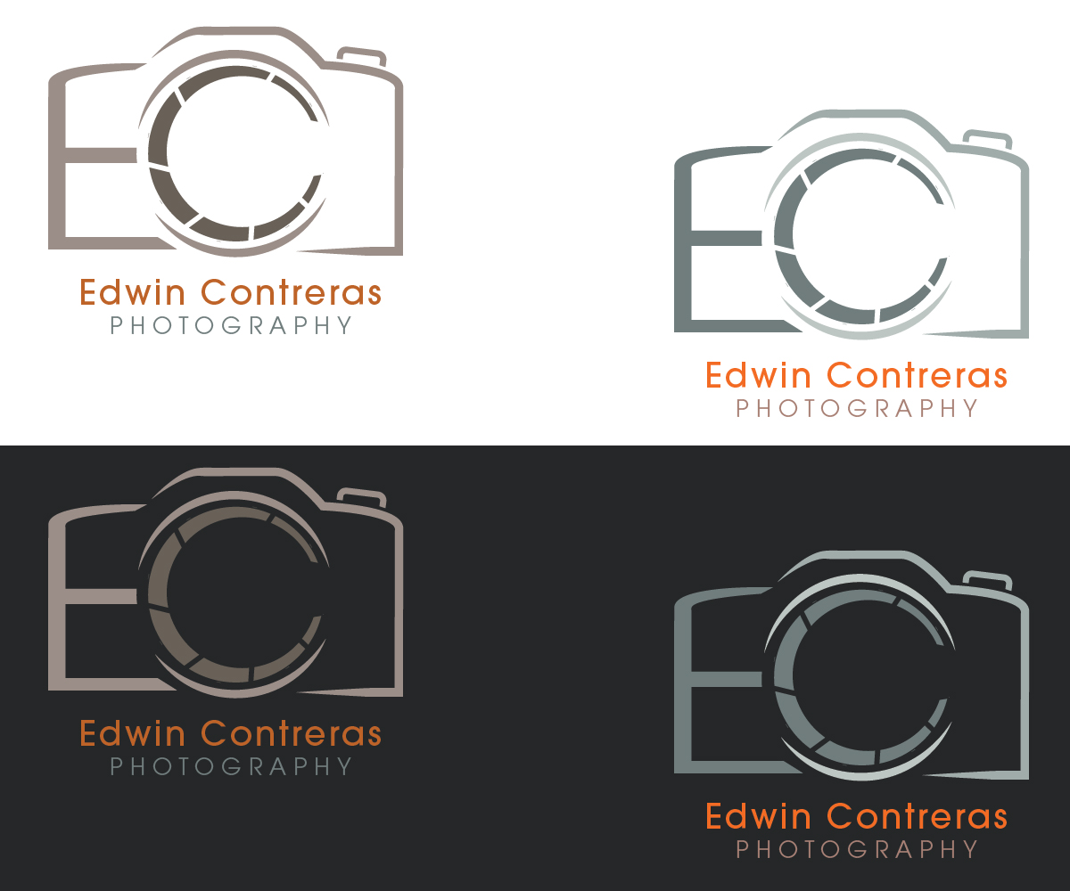 Logo Design by Meow Mix for Edwin Photography | Design #1190784