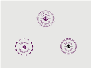 Logo Design by Ivansan for Edwin Photography | Design: #1179153