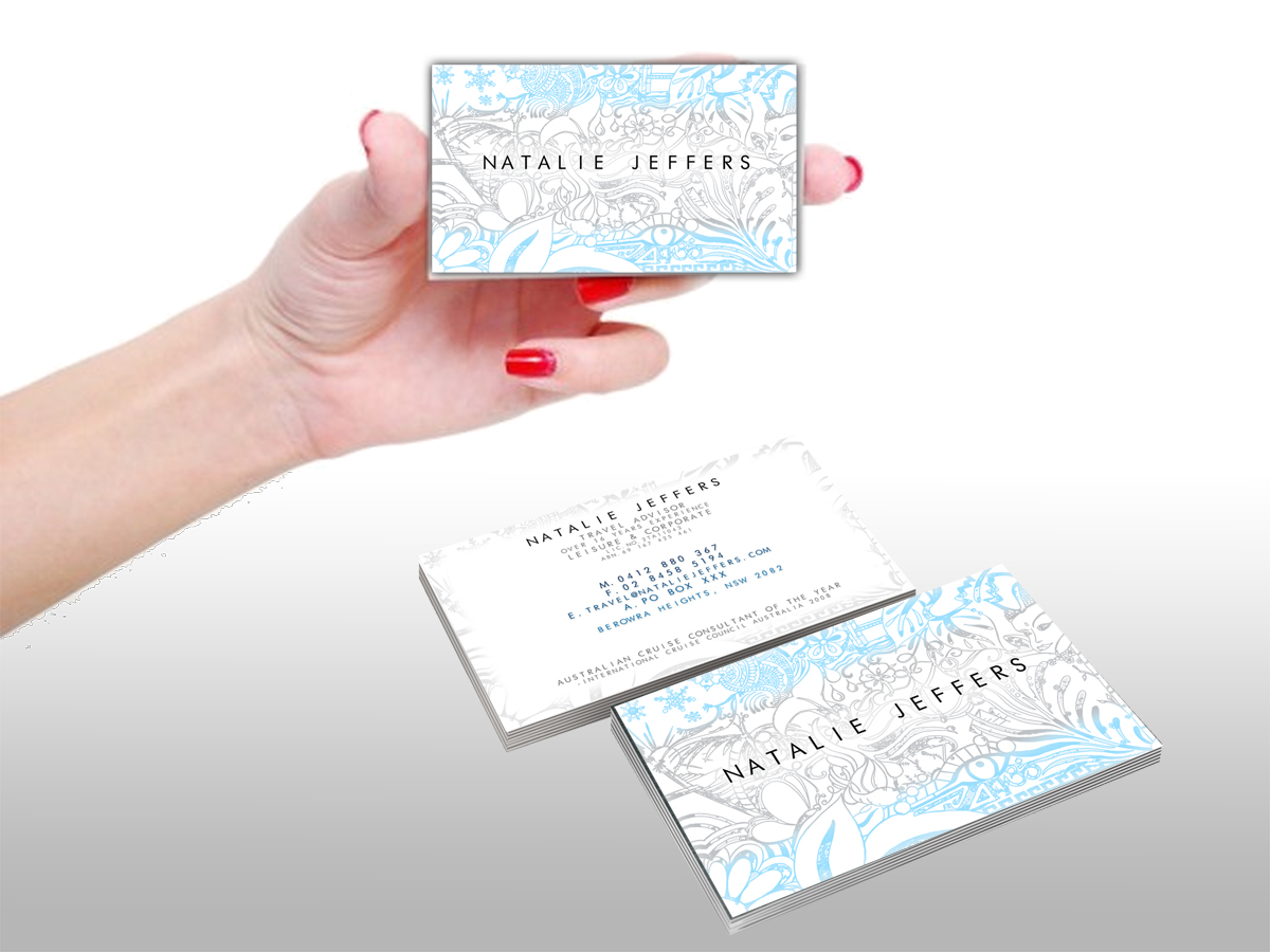 Design de Carte de Visite par Rebecca Turner pour Absolute Luxury Travel Pty Ltd | Design #4166386