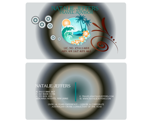 Design de Carte de Visite par aardbol pour Absolute Luxury Travel Pty Ltd | Design #4166310