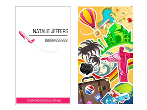 Business Card Design by ordelya.nicole for Absolute Luxury Travel Pty Ltd | Design: #4161051