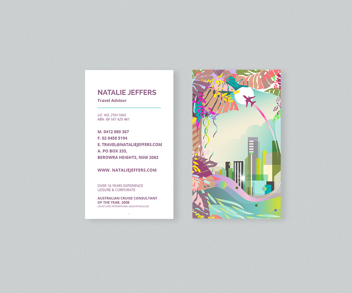 Diseño de Tarjeta de Presentación por 12/7 para Absolute Luxury Travel Pty Ltd | Diseño #4264221