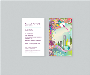 Design de Carte de Visite par 12/7 pour Absolute Luxury Travel Pty Ltd | Design #4264221