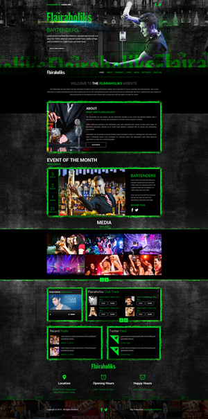 Web Design by Impressive Solutions for Bartenders Pimp | Design: #5725923