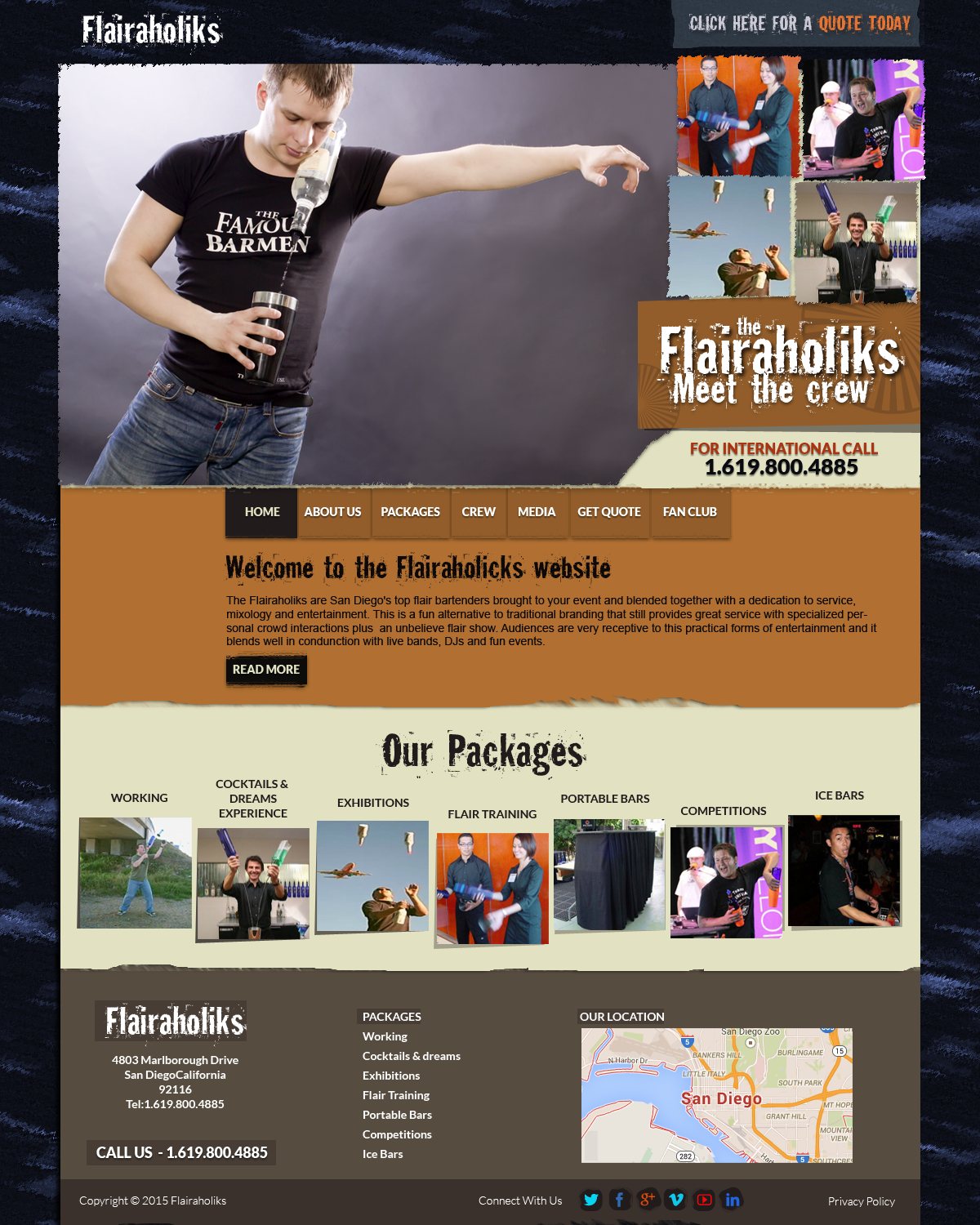 Web Design by bedesign for Bartenders Pimp | Design #5733951