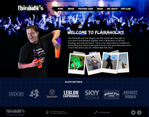 Web Design by mylucena-solutions for Bartenders Pimp | Design #5745124