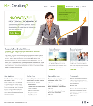 Wordpress Design by pb for this project | Design: #1168793