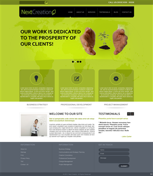Wordpress Design by pb for this project | Design: #1178149