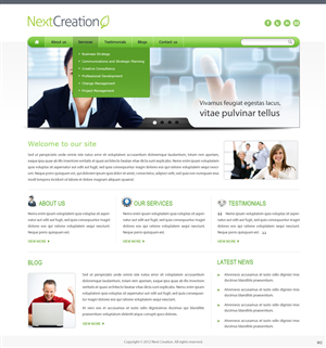 Wordpress Design by pb for this project | Design: #1181192