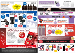 Brochure Design by UrbainFX for Laxales Hair and Beauty Supplies | Design: #4196384