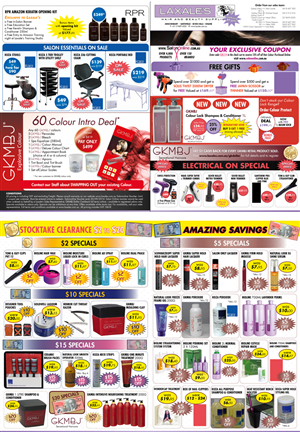 Brochure Design by UrbainFX for Laxales Hair and Beauty Supplies | Design: #4196388