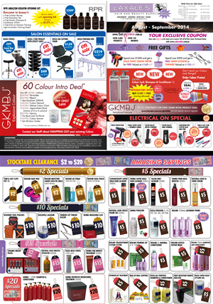 Brochure Design by UrbainFX for Laxales Hair and Beauty Supplies | Design: #4205404