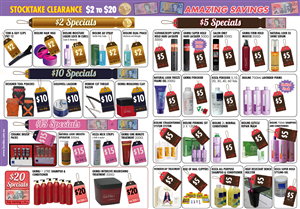 Brochure Design by UrbainFX for Laxales Hair and Beauty Supplies | Design: #4206496