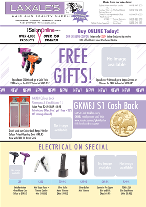 Brochure Design by  hurricanesong for Laxales Hair and Beauty Supplies | Design #4183672