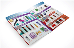 Brochure Design by nafizrahat for Laxales Hair and Beauty Supplies | Design: #4179248