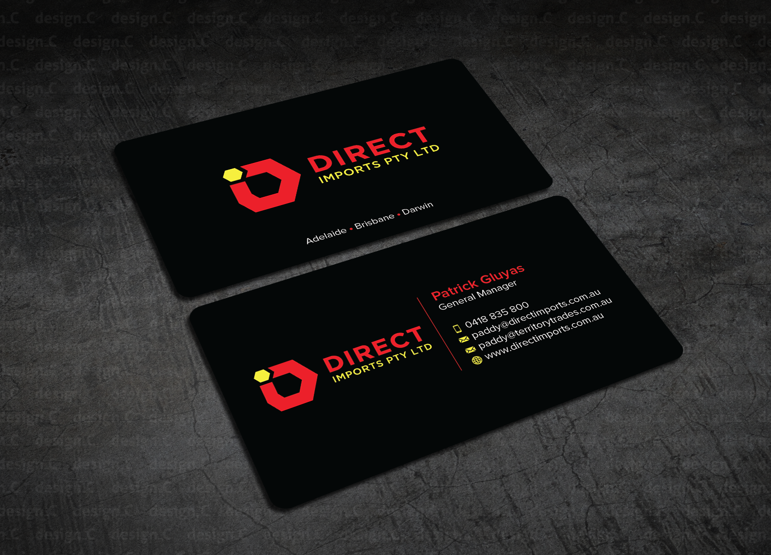 Business Card Design by design_C. for this project | Design #14371885