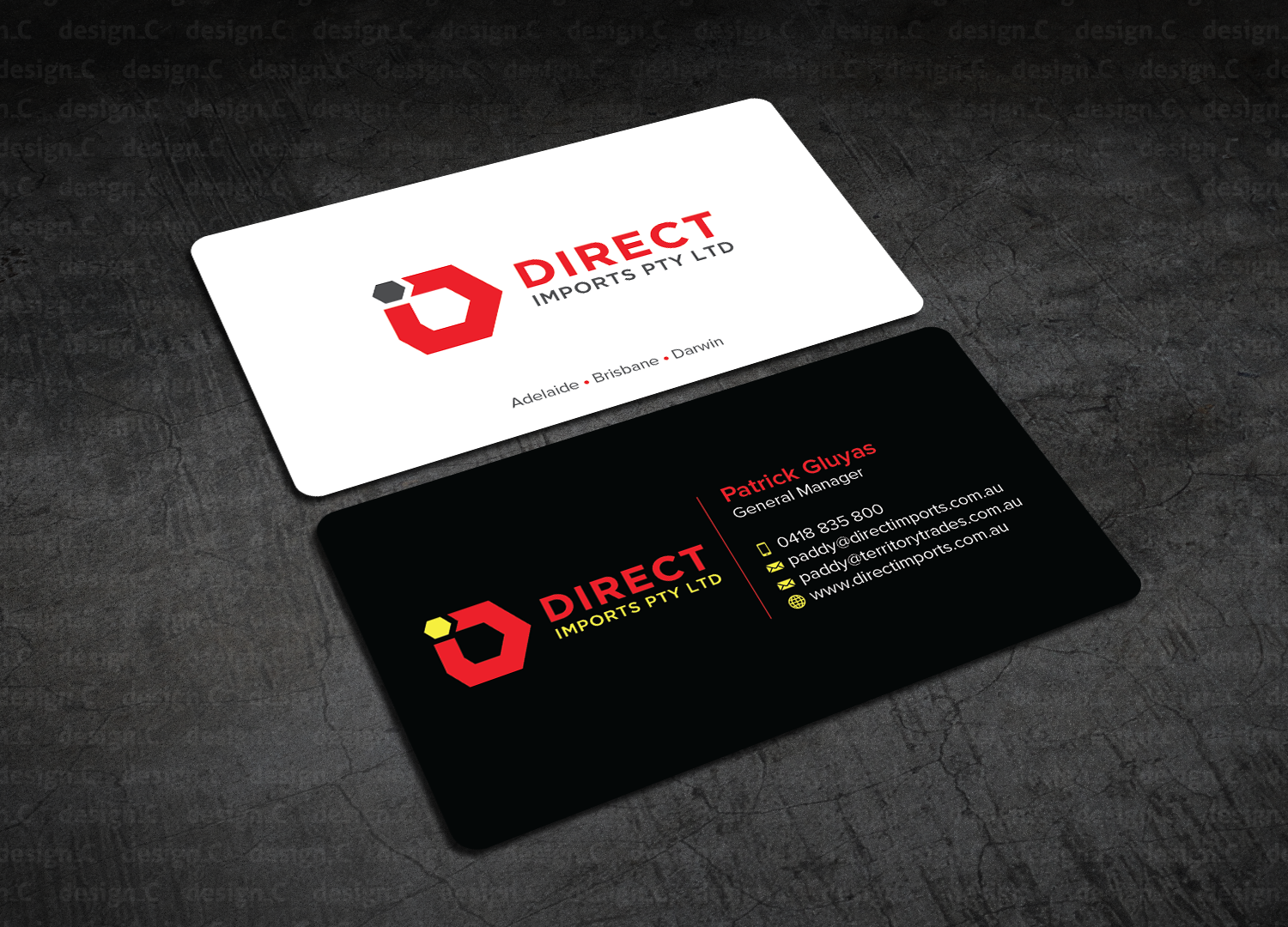 Business Card Design by design_C. for this project | Design #14371886