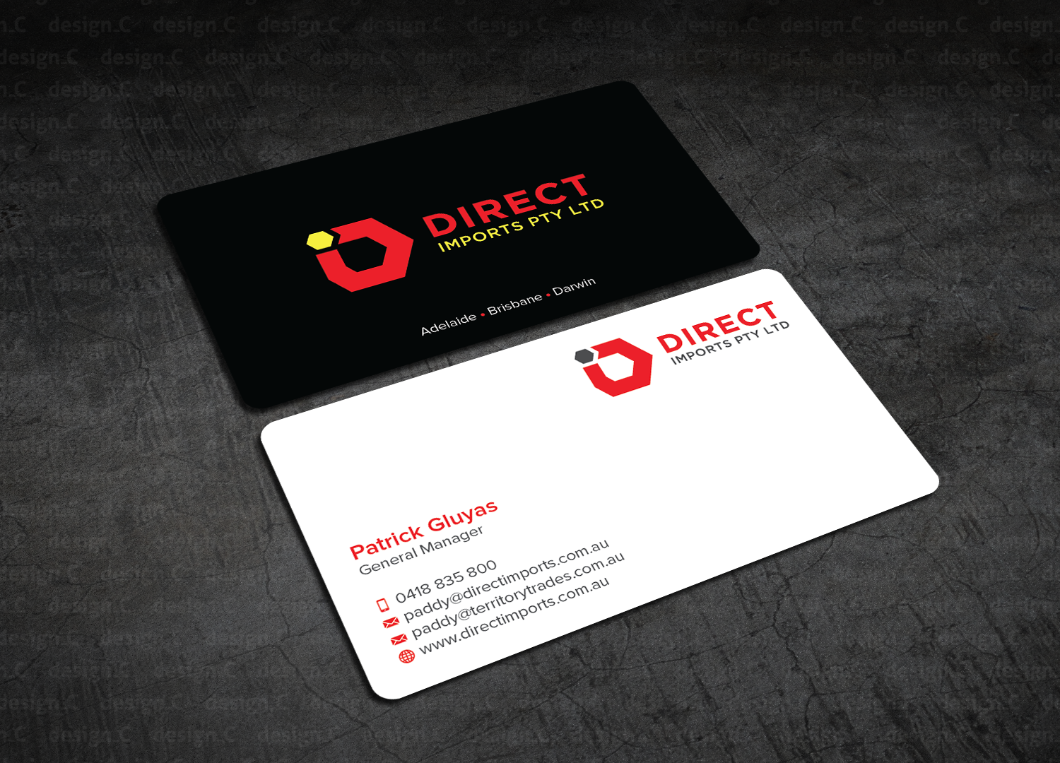 Business Card Design by design_C. for this project | Design #14372326